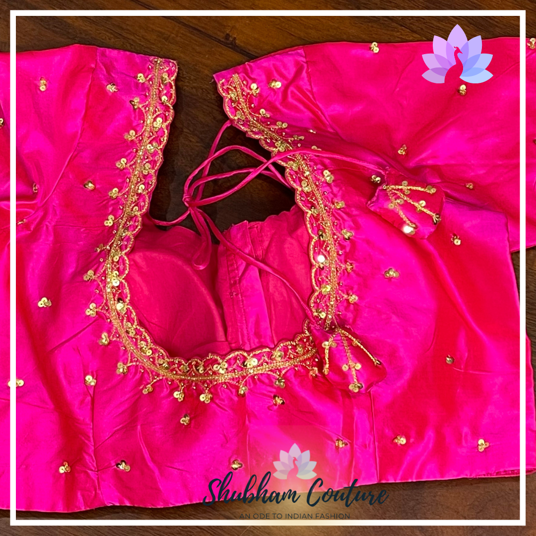 Gorgeous Pink Jaal Pure Benarasi Silk saree