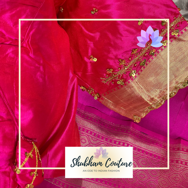 Gorgeous Pink Jaal Pure Benarasi Silk saree